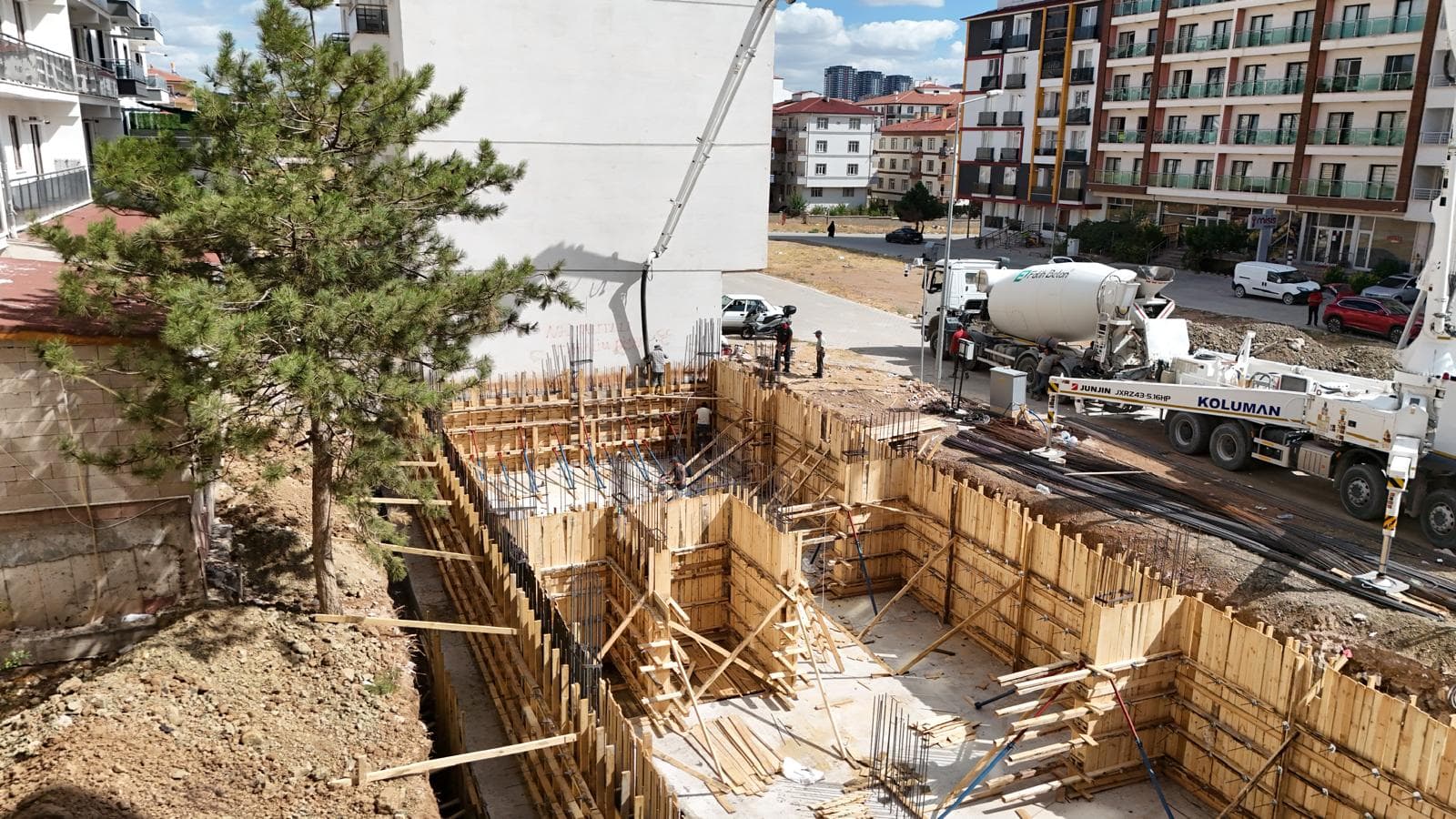 kaba imalat  aşaması  - 1