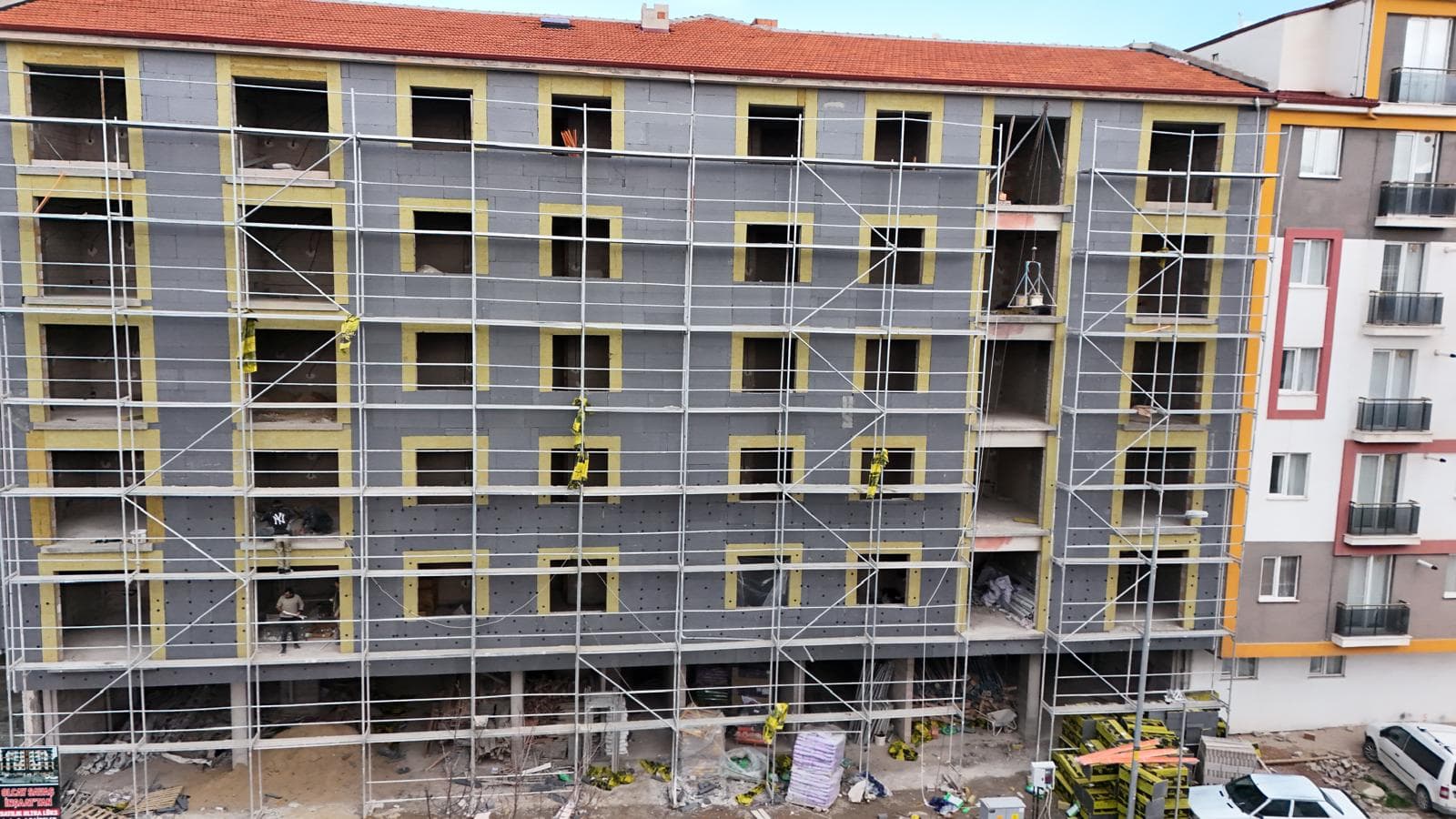 kaba imalat  aşaması  - 7